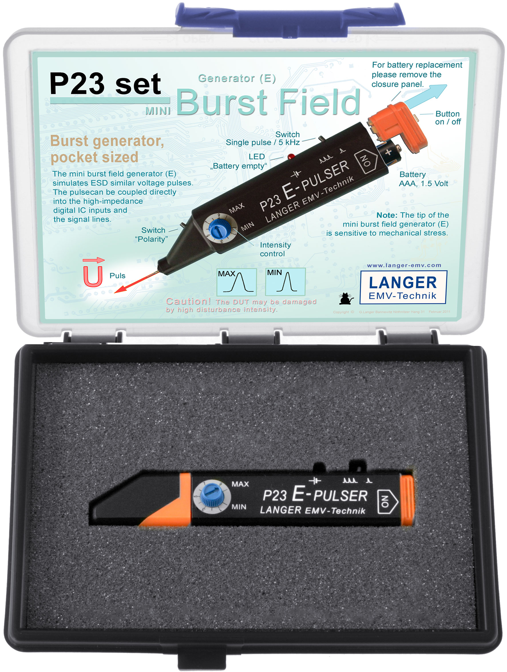 P23 set, Mini-Burstfeldgenerator (E)